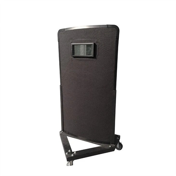 Movable Wheeled Bulletproof Shields